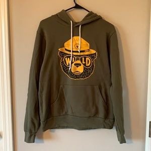 Keep Nature Wild Wildbear Olive Hoodie
